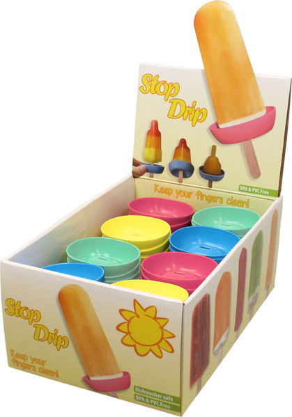 Picture of Display Stop Drip ice cream holder 80 pcs mixed